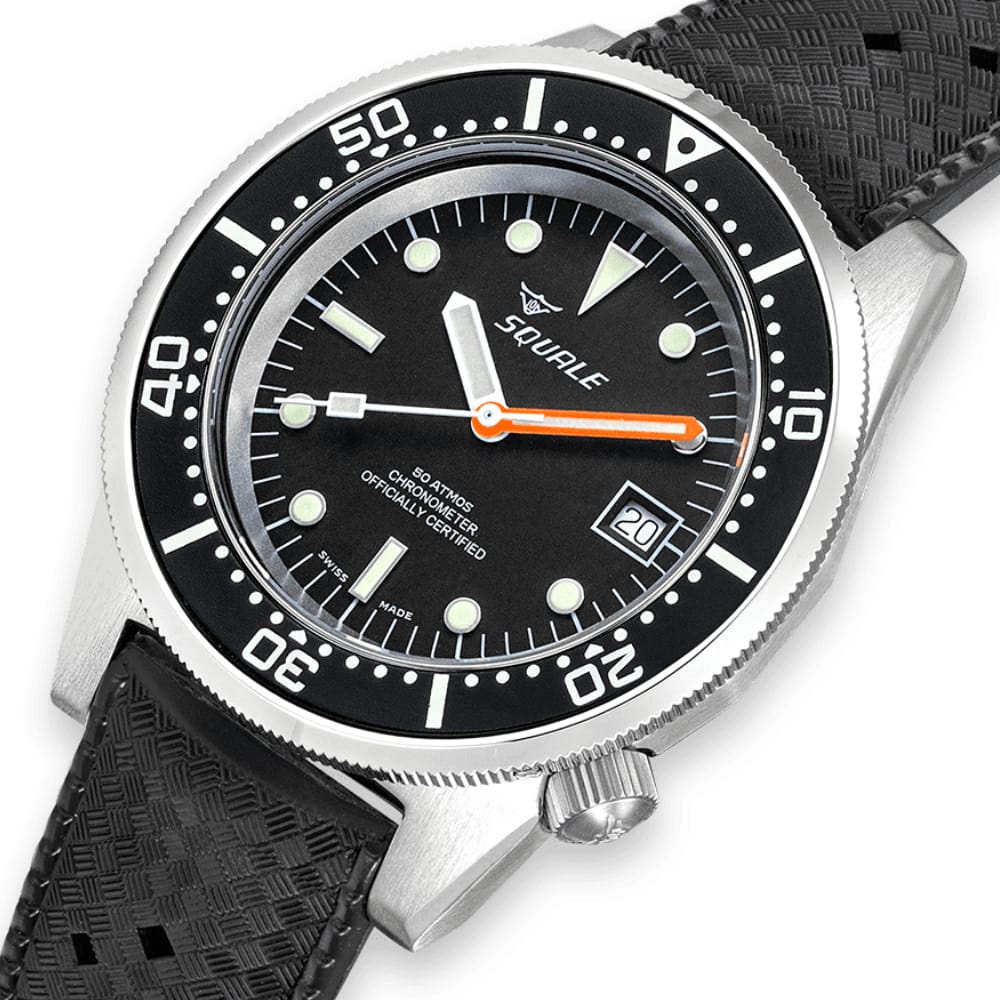 Squale 1521-026 Classic COSC Schwarz Squale