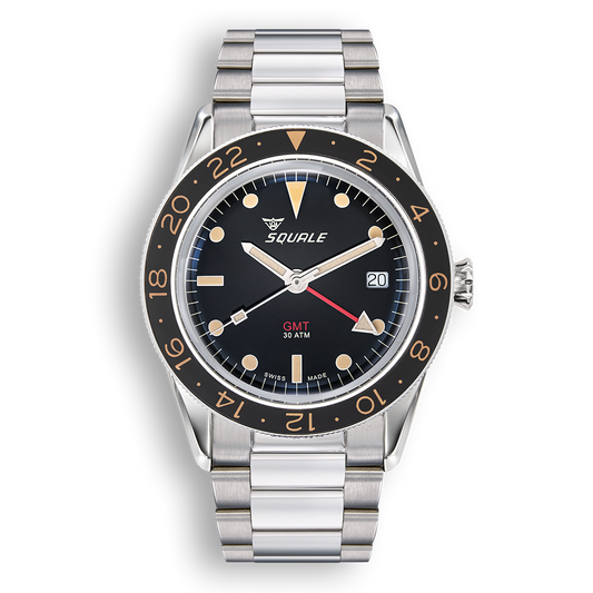 Squale SUB39 GMT Vintage BR22 / Squale Sub39GMTV.BR22 watch-passion.shop