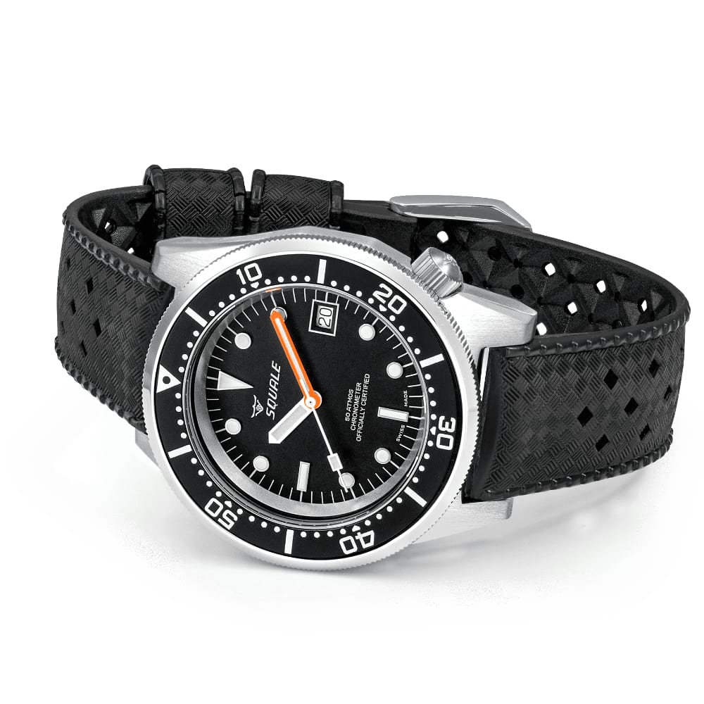 Squale 1521-026 Classic COSC Schwarz Squale