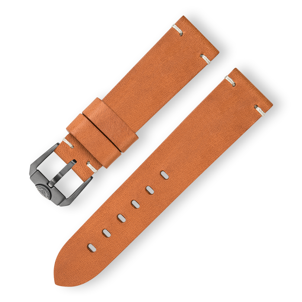20 mm - Squale vintage Lederband Braun Squale