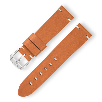 20 mm - Squale vintage Lederband Braun Squale