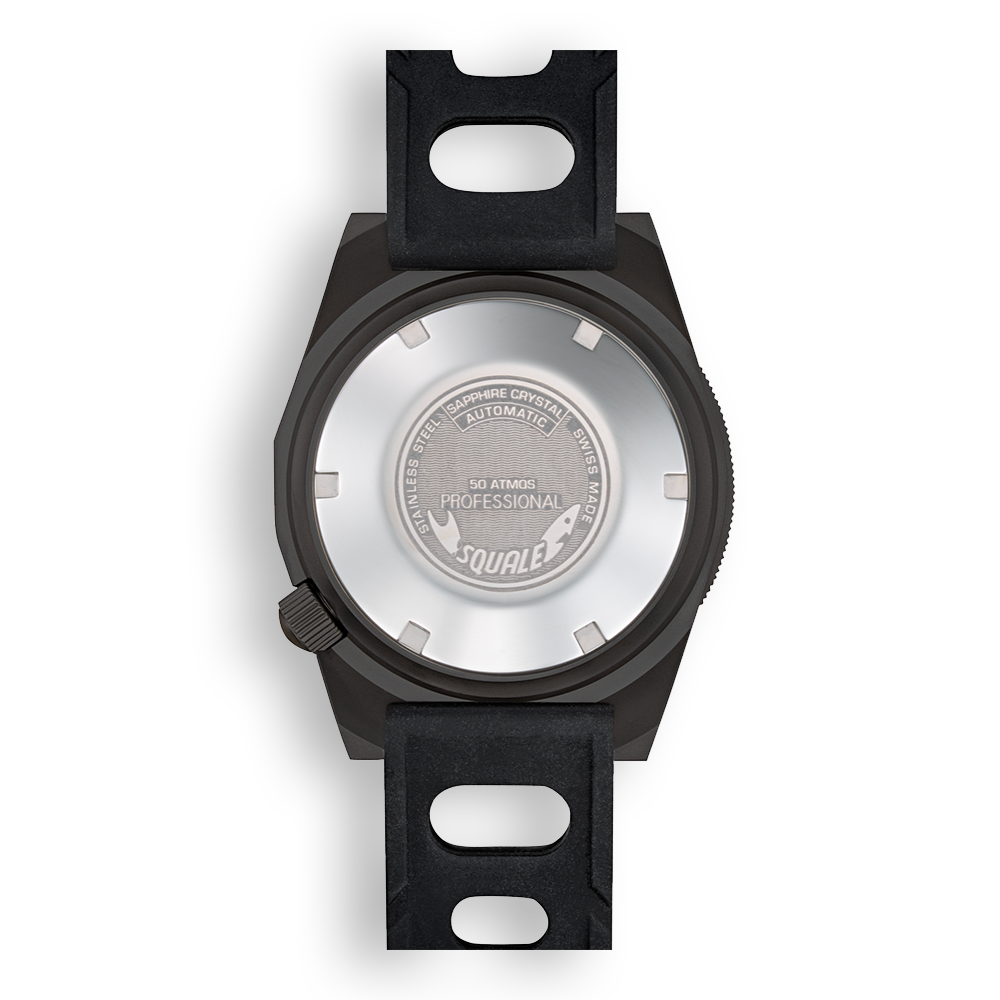 Squale 1521-026PVD schwarz /1521PVD watch-passion.shop