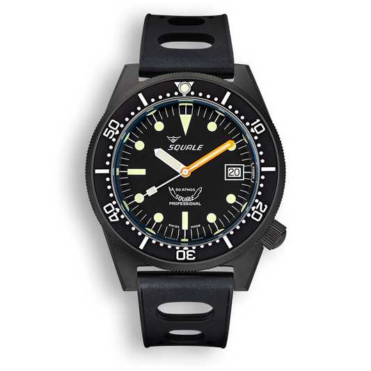 Squale 1521-026PVD schwarz /1521PVD watch-passion.shop