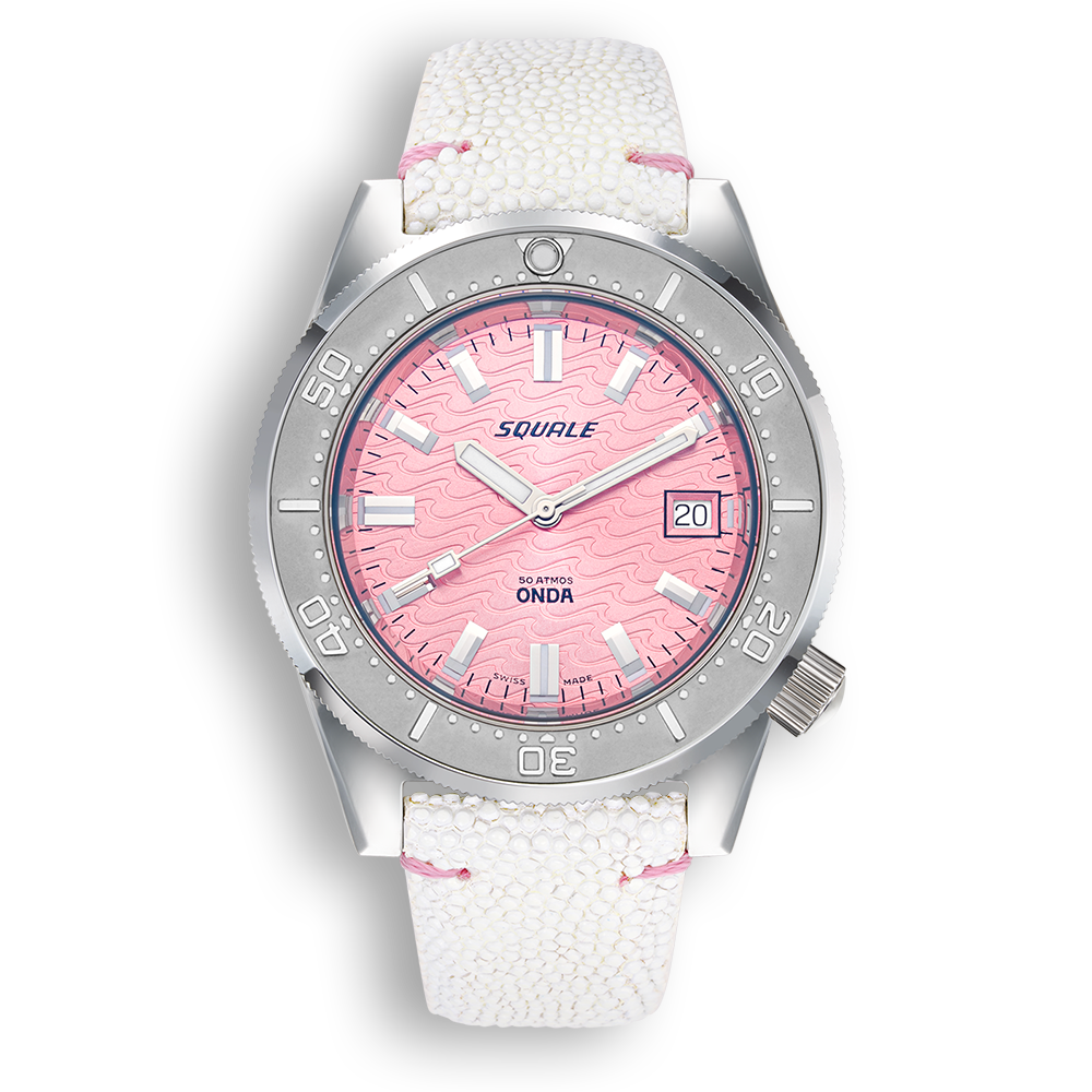 Squale 1521-026 ONDA Pink / Squale 1521PINK watch-passion.shop