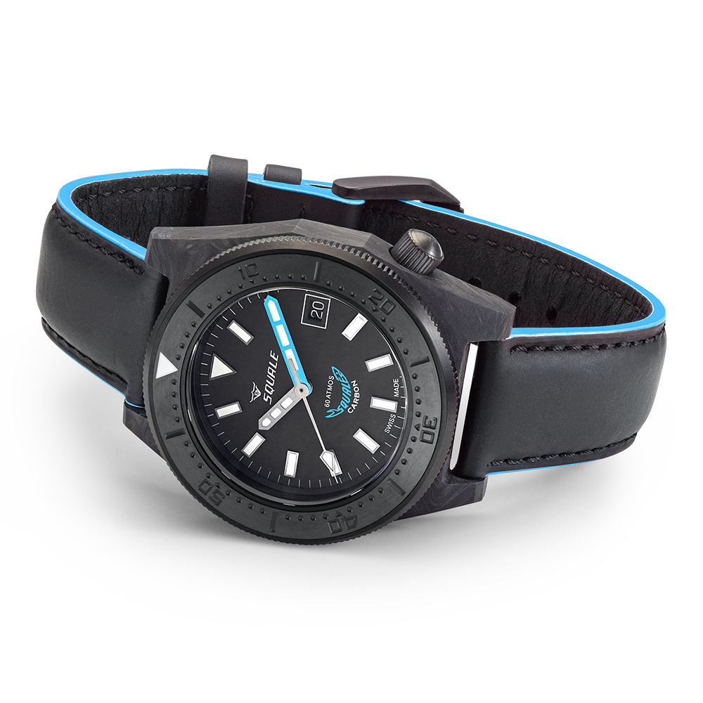 Squale T-183 Forged Carbon Blue / T183FCBL Squale